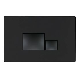 Кнопка смыва BelBagno BB074NERO для унитаза, цвет черный матовый - фото 1