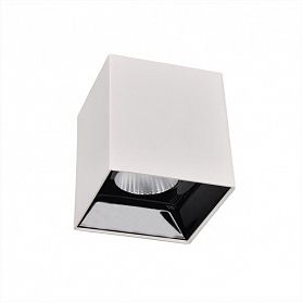 Точечный светильник Citilux Старк CL7440201, арматура белая, плафон металл черный - фото 1