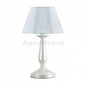 Интерьерная настольная лампа Lumion Hayley 3712/1T, арматура цвет белый, плафон/абажур ткань, цвет белый - фото 1