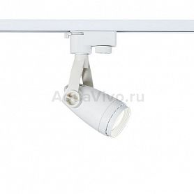 Трековый светильник Maytoni Track TR001-1-GU10-W, арматура цвет белый, плафон/абажур металл, цвет белый - фото 1