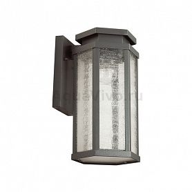 Настенные светильники и фонари Odeon Light Gino 4048/1W, арматура цвет серый/белый, плафон/абажур пластик, цвет белый/серый - фото 1