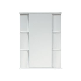 Шкаф-зеркало Corozo Орион 55-2, цвет белый - фото 1