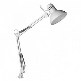 Офисная настольная лампа Arte Lamp Senior A6068LT-1WH, арматура цвет белый, плафон/абажур металл - фото 1