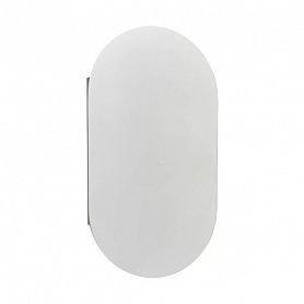 Шкаф-зеркало Акватон Оливия 50, цвет белый глянец - фото 1