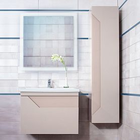 Мебель для ванной Бриклаер Брайтон 80, цвет глиняный серый - фото 1