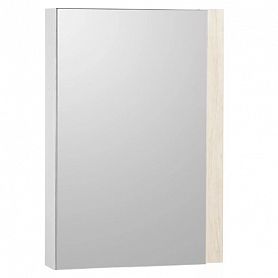 Шкаф-зеркало Акватон Кантри 55, цвет белый / дуб верона - фото 1