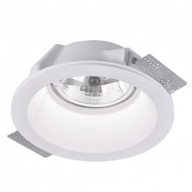 Точечный светильник Arte Lamp Invisible A9270PL-1WH, арматура белая, 20х20 см - фото 1
