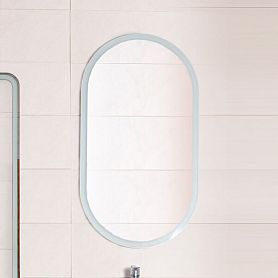 Зеркало Бриклаер Вега 55x100, с подсветкой - фото 1