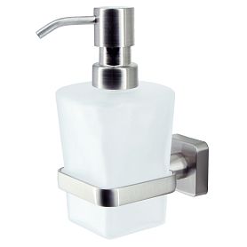 Дозатор WasserKRAFT Rhin K-8799 для жидкого мыла, подвесной, цвет хром - фото 1