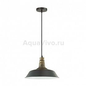 Подвесной светильник Lumion Stig 3677/1, арматура цвет черный, плафон/абажур металл, цвет черный - фото 1