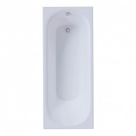 Акриловая ванна Акватек Лугано 160x70, цвет белый - фото 1