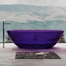 Ванна Abber Kristall AT9702 Amethyst 180x85, цвет фиолетовый - фото 1
