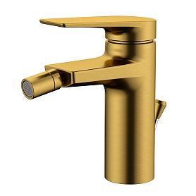Смеситель WasserKRAFT Aisch 5506 для биде, с донным клапаном, цвет золото - фото 1