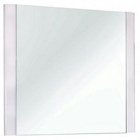 Зеркало Dreja Uni 100x80, цвет белый - фото 1