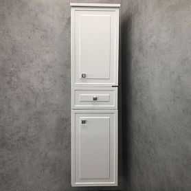 Шкаф-пенал Comforty Феррара 40, цвет белый глянец - фото 1