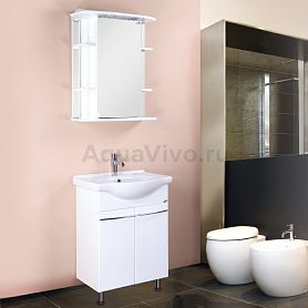 Мебель для ванной Оника Селигер 60.10, цвет белый - фото 1