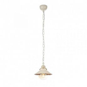 Подвесной светильник Arte Lamp Grazioso A4577SP-1WG, арматура белая / золото, плафоны стекло прозрачное, 21х21 см - фото 1
