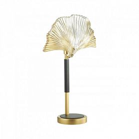 Настольная лампа Odeon Light Ventaglio 4870/1T, арматура золото, плафон стекло золотое - фото 1