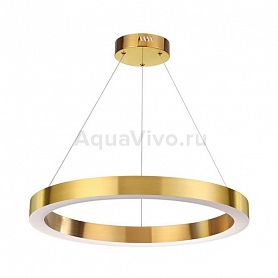 Подвесной светильник Odeon Light Brizzi 3885/35LG, арматура золото, плафон акрил золото, 60х60 см - фото 1
