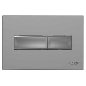 Кнопка смыва Vincea Line VFP-732MG для унитаза, цвет серый матовый - фото 1