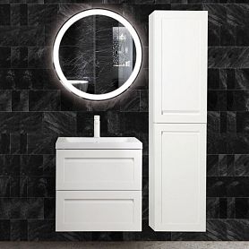 Мебель для ванной Art & Max Platino 60 подвесная, цвет белый глянец - фото 1