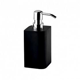 Дозатор WasserKRAFT Elba K-2799 для жидкого мыла, цвет черный - фото 1