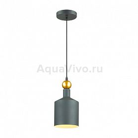 Подвесной светильник Odeon Light Bolli 4085/1, арматура черная, плафон металл черный, 15х146 см - фото 1