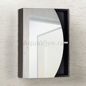 Шкаф-зеркало Оника Дуэт 52.00, цвет венге луизиана / бодега светлый - фото 1