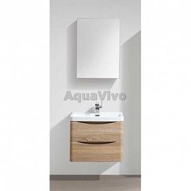 Мебель для ванной BelBagno Ancona-N 60, подвесная, цвет Rovere Bianco - фото 1
