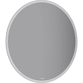 Зеркало Aqwella Moon MOON0208CH 80x80, с подсветкой, диммером - фото 1
