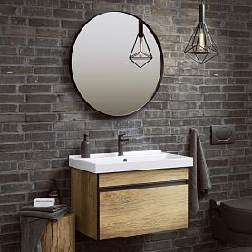 Мебель для ванной Aqwella Urban 80, цвет дуб балтийский - фото 1
