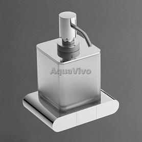Дозатор Art&Max Platino AM-E-3998AL для жидкого мыла, подвесной, цвет хром - фото 1