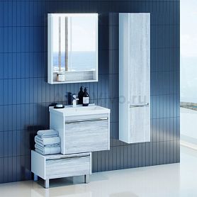 Мебель для ванной Акватон Капри 60, цвет бетон пайн - фото 1