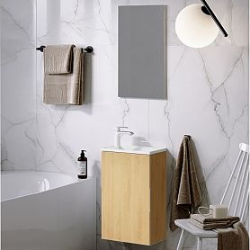 Мебель для ванной Aqwella Accent 40, с дверцей, цвет дуб золотой - фото 1