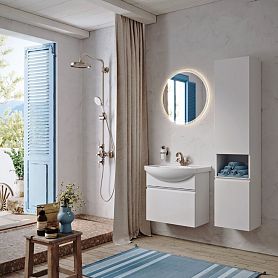 Мебель для ванной Aqwella Rodos 65, подвесная, цвет белый - фото 1