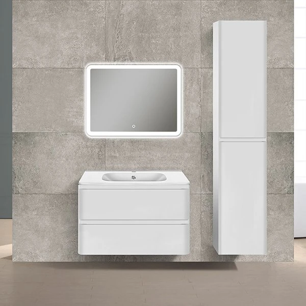 Мебель для ванной Vincea Vico 80, цвет белый глянец