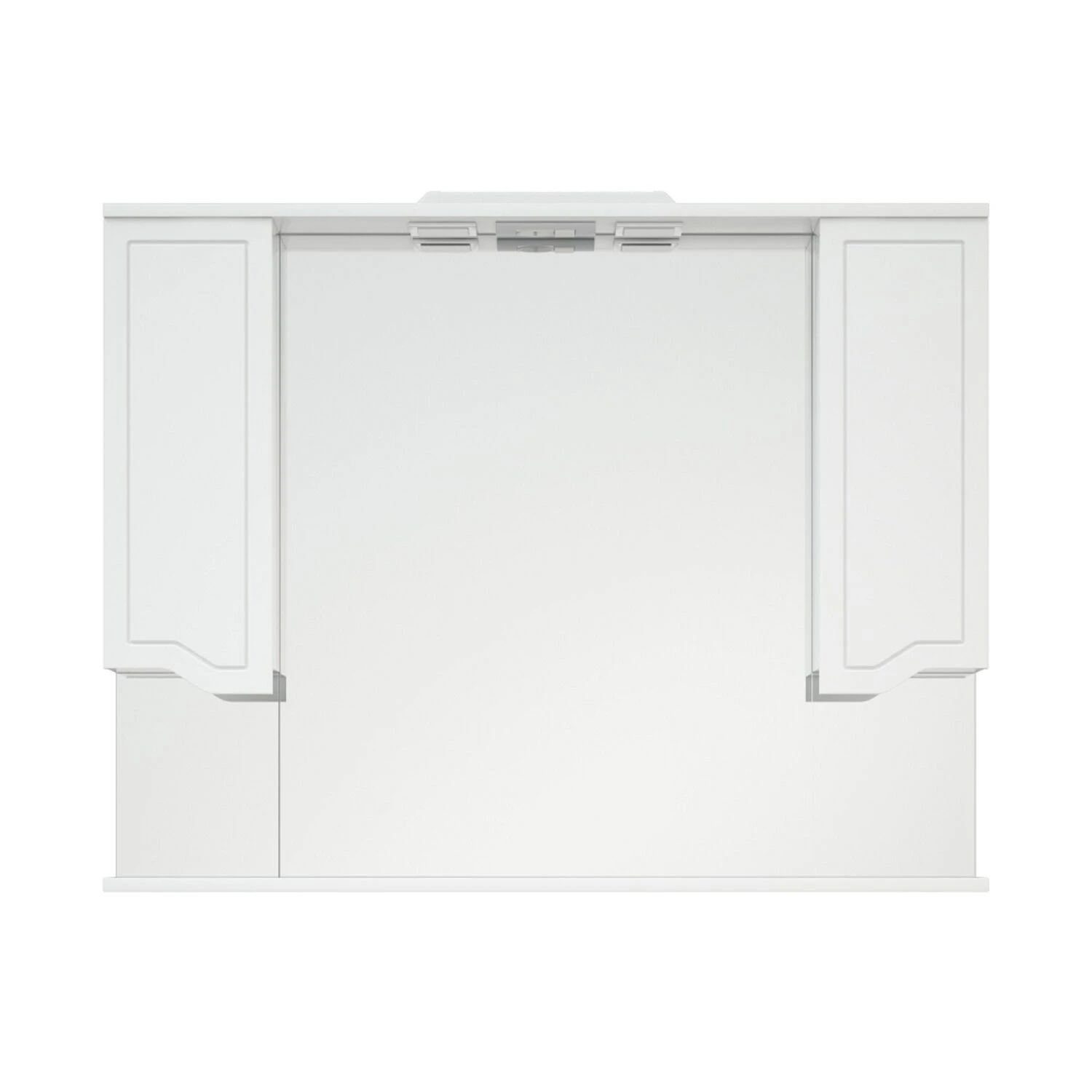 Шкаф-зеркало Corozo Мирра 105/С, с подсветкой, цвет белый