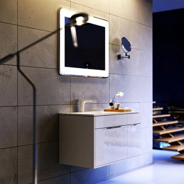 Мебель для ванной Aqwella Malaga 90, цвет белый, левая