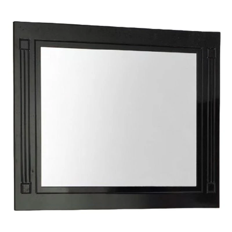 Зеркало Belbagno Atria ATRIA-SPC-1000-NL 100x80, цвет nero laccato lucido