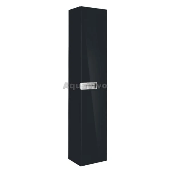 Шкаф-пенал Roca Victoria Nord Black Edition 30, цвет черный глянец
