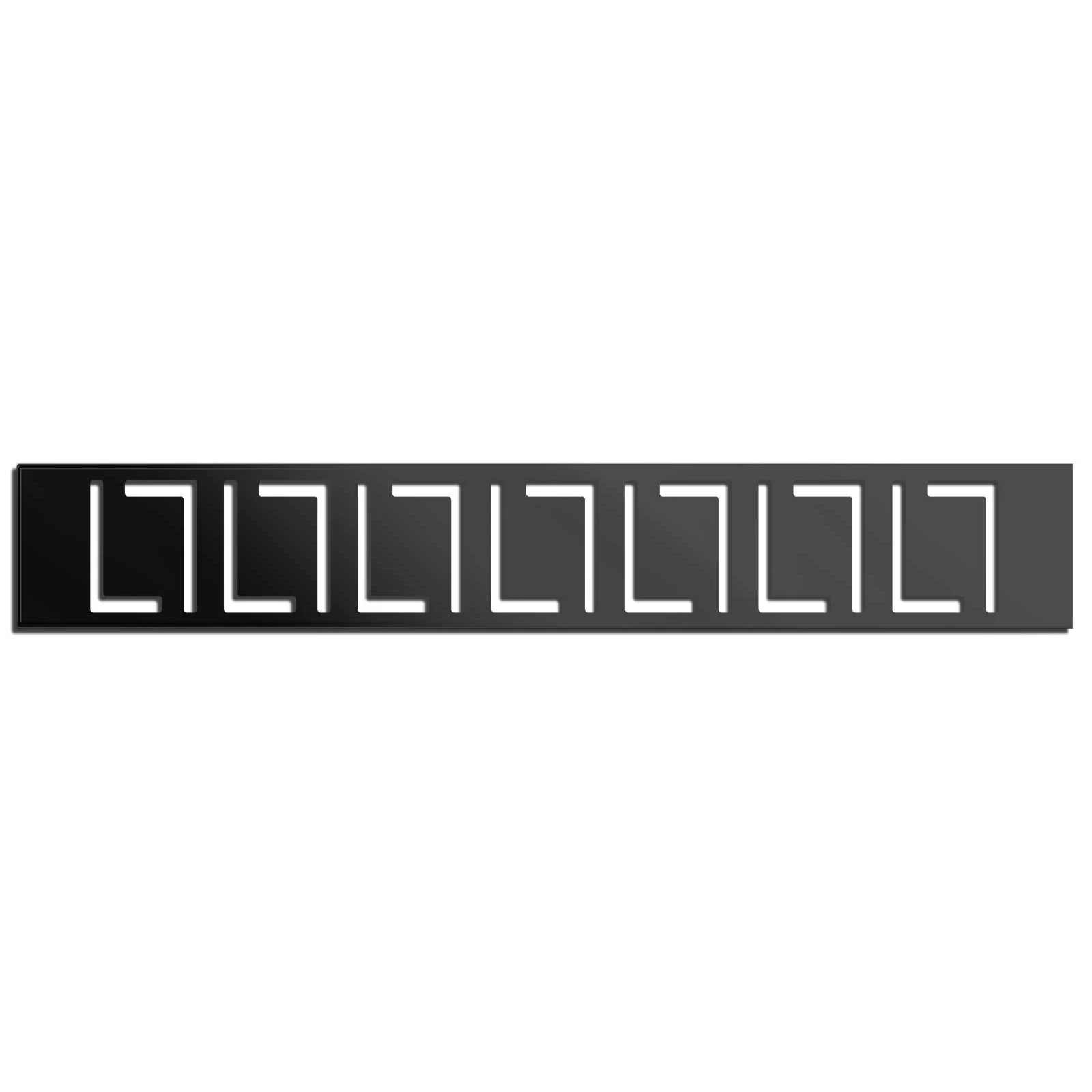 Душевой лоток Vincea Say Optima 601.60.B.M.S.BLOK с решеткой 60x7 см, боковой выпуск, цвет черный матовый / хром - фото 1