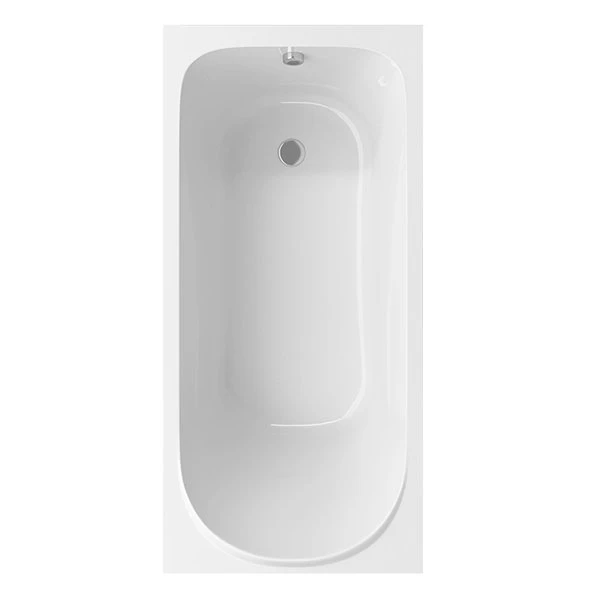 Акриловая ванна AM.PM Sense 150x70, цвет белый (ванна + каркас + слив-перелив)