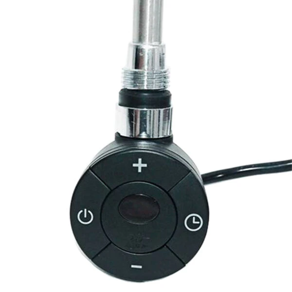 Электрический нагревательный элемент Luxon LUX-03M-300, с дисплеем и таймером, 300 W, цвет черный