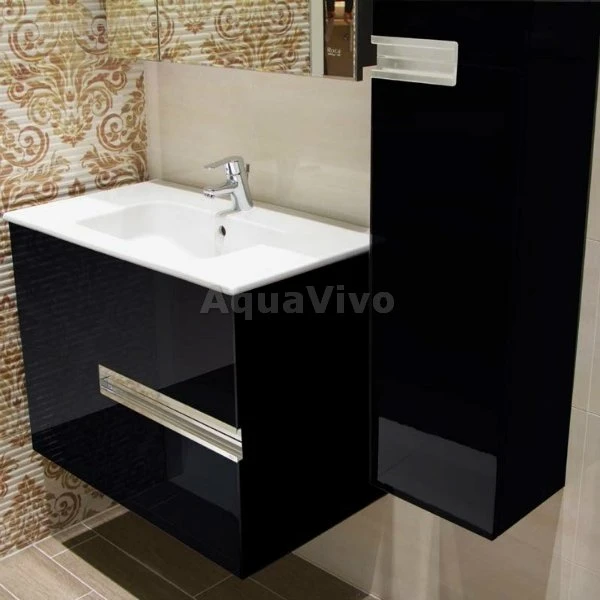 Мебель для ванной Roca Victoria Nord 80 Black Edition, цвет черный