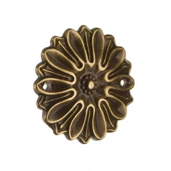 Декоративная накладка Опадирис для закрытия отверстия под светильник на зеркале, цвет бронза (1 штука)