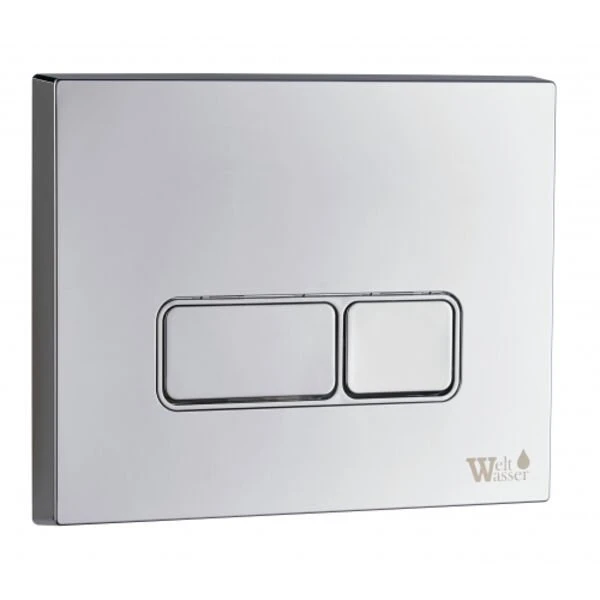 Кнопка смыва Weltwasser Marberg 410 SE CR для унитаза, цвет хром