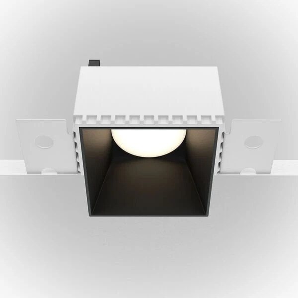 Точечный светильник Maytoni Technicali Share DL051-01-GU10-SQ-WB, арматура черная - фото 1