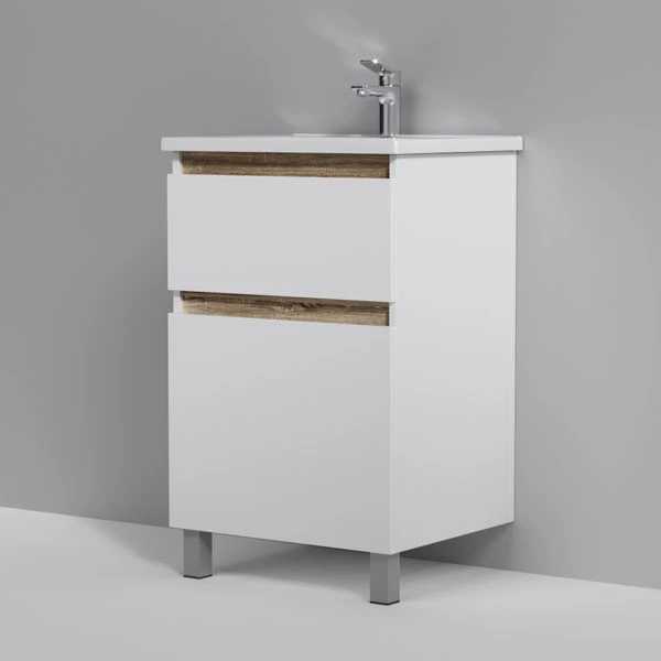 Мебель для ванной AM.PM X-Joy 55 напольная, цвет белый глянец - фото 1