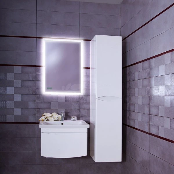 Мебель для ванной Бриклаер Вега 60 подвесная, цвет белый - фото 1