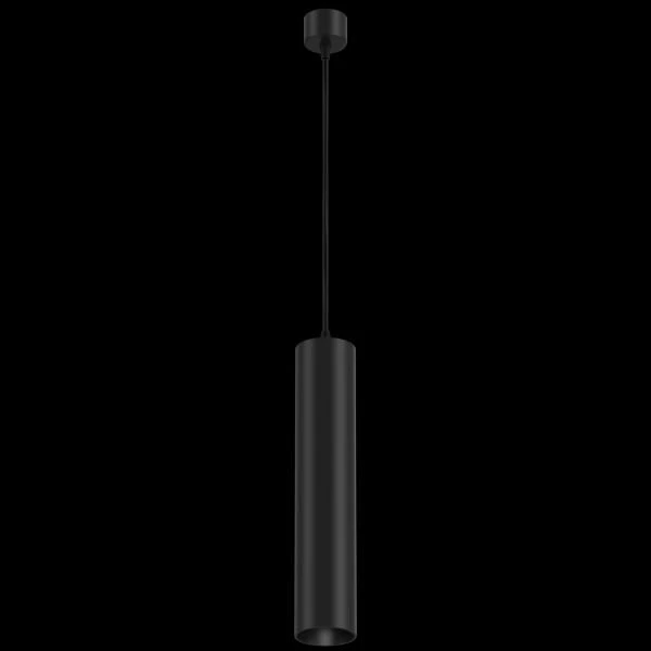 Подвесной светильник Maytoni Technical Focus P075PL-01B, арматура черная, плафон металл черный - фото 1